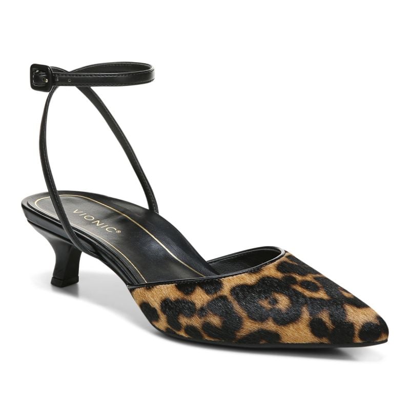 vionic josie kitten heel black