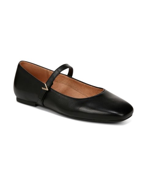 Fashion Ladies Flat Shoe -Glossy Black