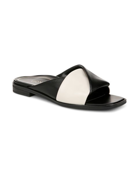 NEW Open Toe Wide Band Flat Slide Sandal Flip Flops Slipper Shoe