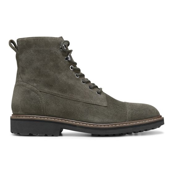 Dark Khaki Suede