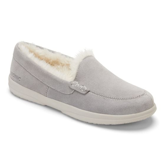 Light Grey Suede