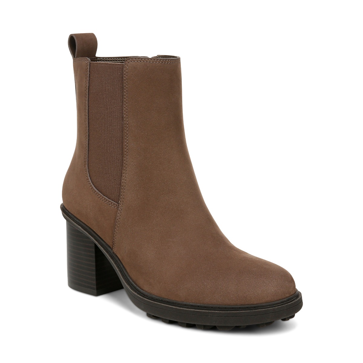 Vionic steel suede hot Stanton Wedge Booties