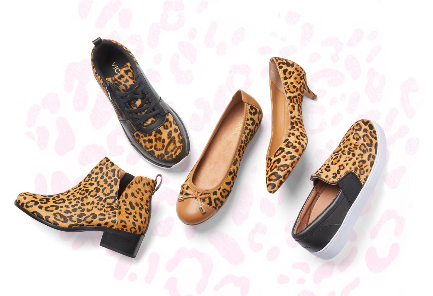 vionic leopard shoes