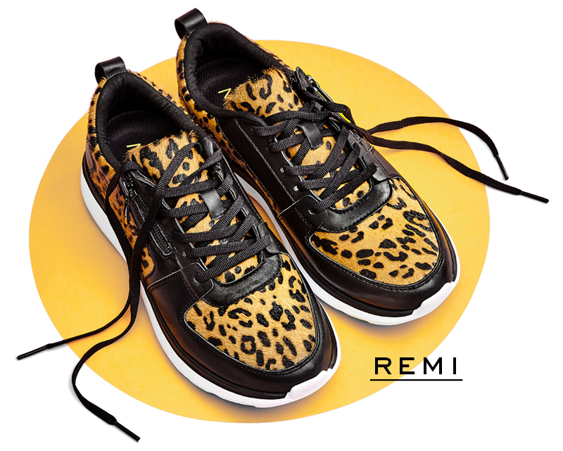 leopard print orthotic shoes