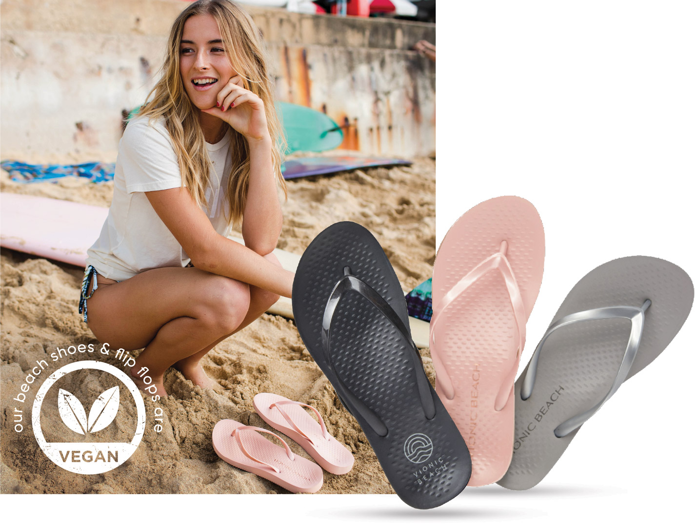 vionic beach flip flops