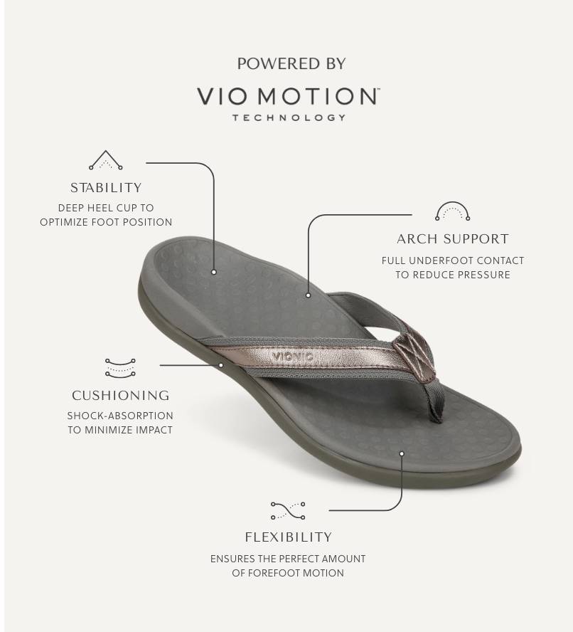 Vionic Avena Women's Arch Supportive Flip Flop Orthotic Sandal