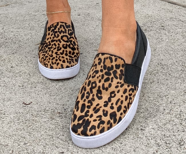 vionic leopard shoes