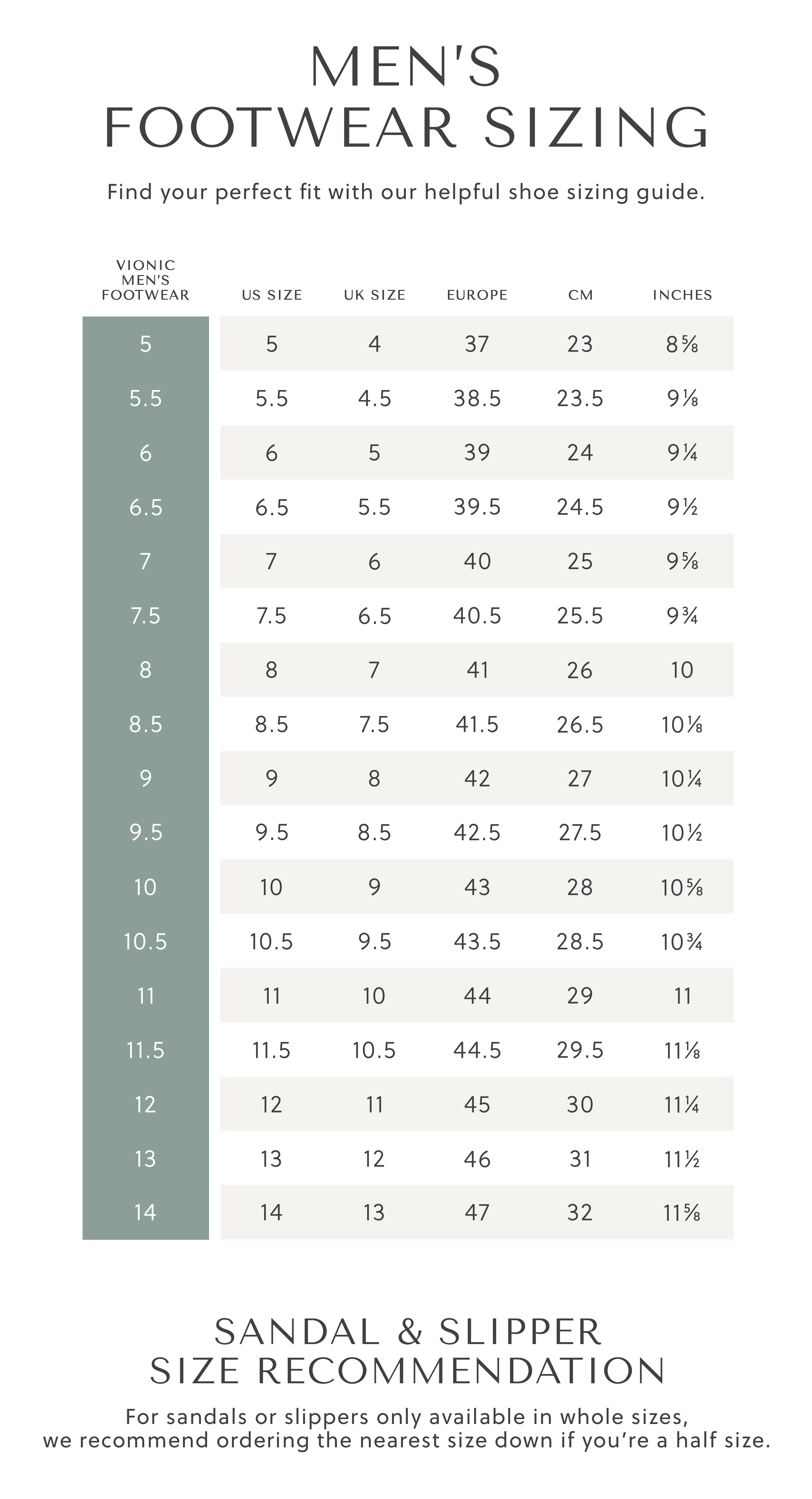 Vionic Wide Shoes size chart Do Vionics run true to size?